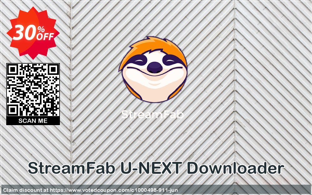 StreamFab U-NEXT Downloader Coupon, discount 30% OFF StreamFab U-NEXT Downloader, verified. Promotion: Special sales code of StreamFab U-NEXT Downloader, tested & approved