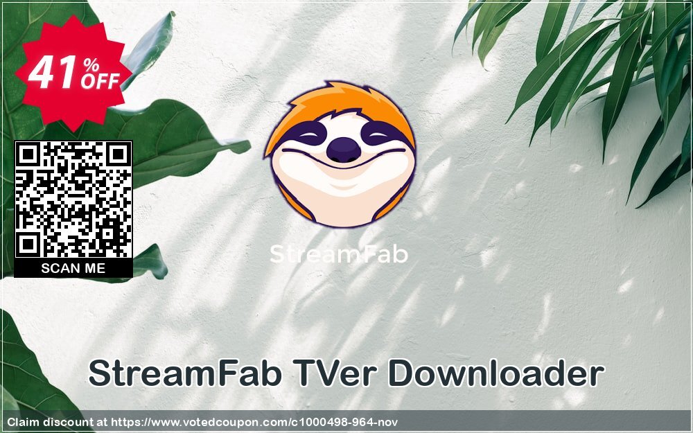 StreamFab TVer Downloader Coupon Code Nov 2024, 41% OFF - VotedCoupon