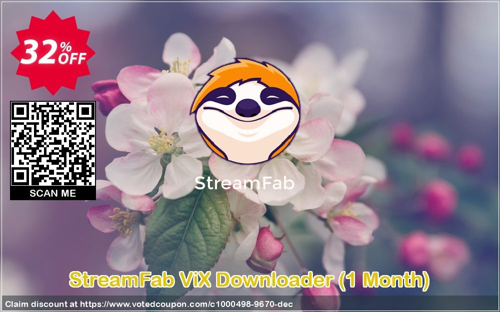 StreamFab ViX Downloader, Monthly  voted-on promotion codes