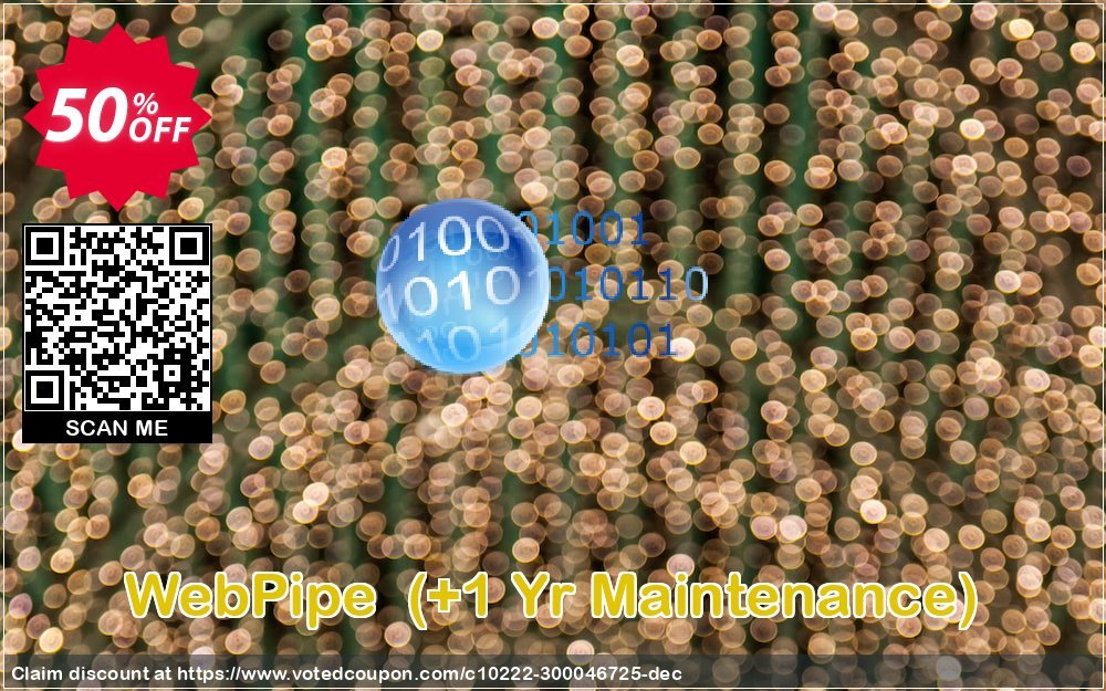 WebPipe , +1 Yr Maintenance  Coupon Code Jun 2024, 50% OFF - VotedCoupon