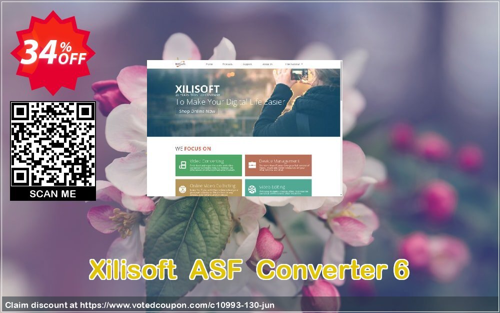 Xilisoft  ASF  Converter 6 Coupon Code Jun 2024, 34% OFF - VotedCoupon