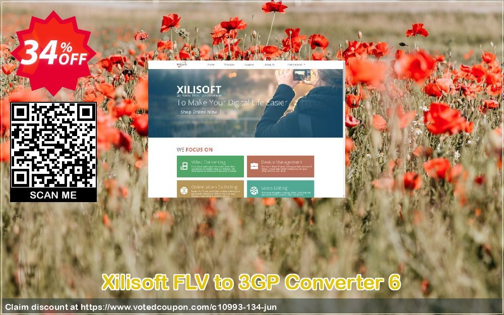 Xilisoft FLV to 3GP Converter 6 Coupon Code Jun 2024, 34% OFF - VotedCoupon