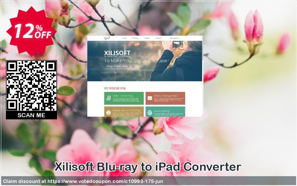 Xilisoft Blu-ray to iPad Converter Coupon, discount Xilisoft Blu-ray to iPad Converter special promotions code 2024. Promotion: Discount for Xilisoft coupon code