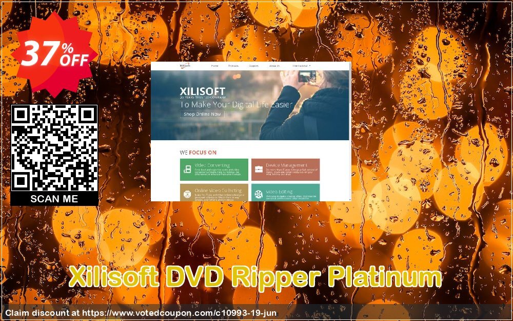 Xilisoft DVD Ripper Platinum Coupon, discount Xilisoft DVD Ripper Platinum imposing promotions code 2024. Promotion: Discount for Xilisoft coupon code