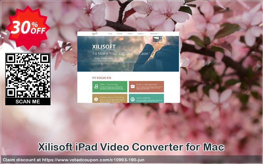 Xilisoft iPad Video Converter for MAC Coupon Code Jun 2024, 30% OFF - VotedCoupon