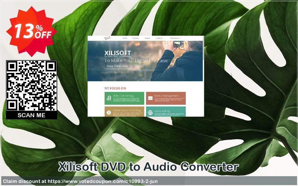 Xilisoft DVD to Audio Converter Coupon Code Jun 2024, 13% OFF - VotedCoupon
