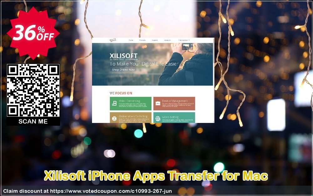 Xilisoft iPhone Apps Transfer for MAC Coupon, discount 30OFF Xilisoft (10993). Promotion: Discount for Xilisoft coupon code