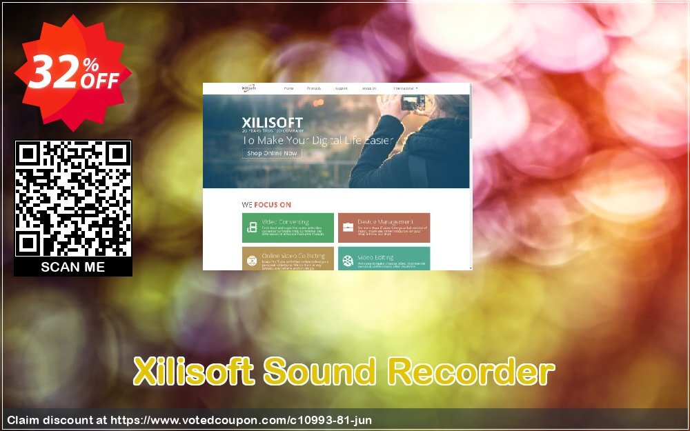 Xilisoft Sound Recorder Coupon, discount 30OFF Xilisoft (10993). Promotion: Discount for Xilisoft coupon code