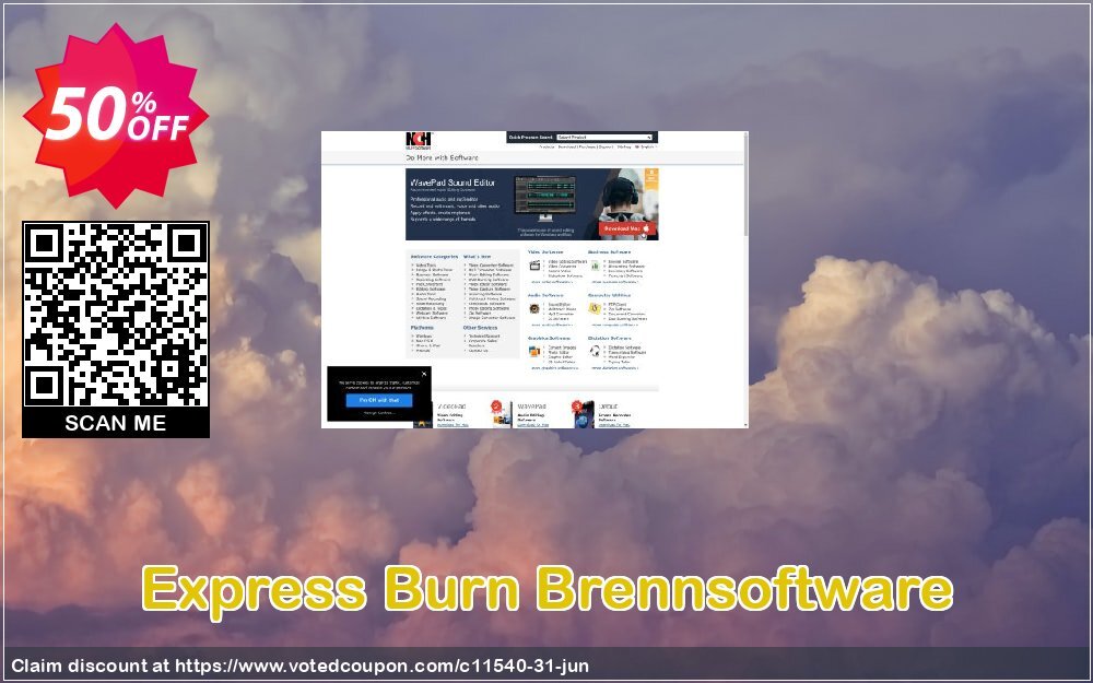 Express Burn Brennsoftware Coupon Code Jun 2024, 50% OFF - VotedCoupon