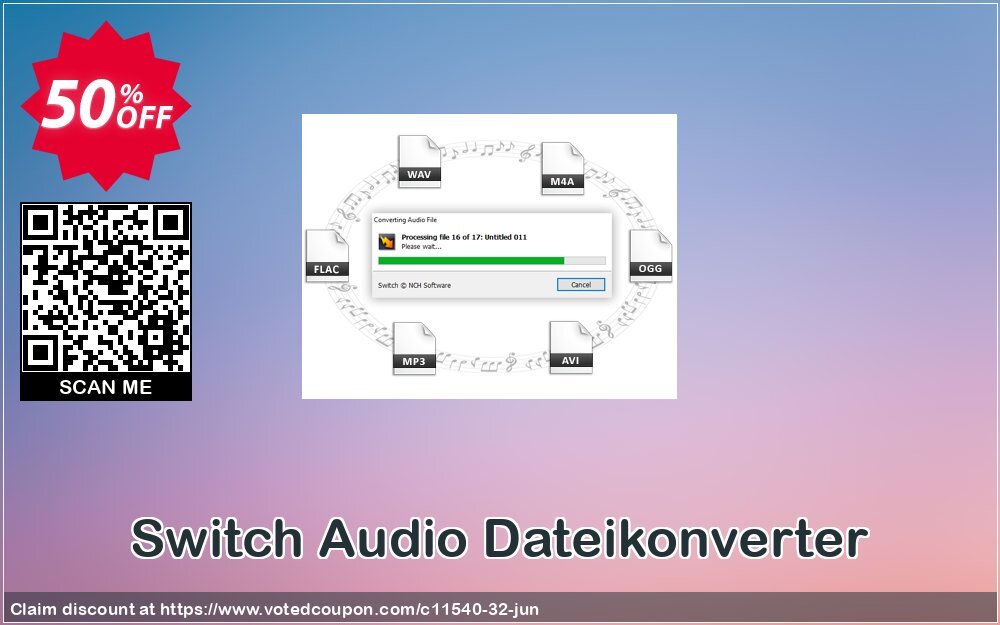 Switch Audio Dateikonverter Coupon Code Jun 2024, 50% OFF - VotedCoupon