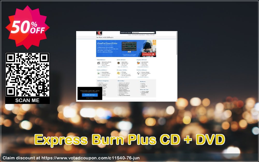Express Burn Plus CD + DVD