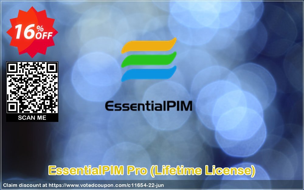 EssentialPIM Pro, Lifetime Plan  Coupon, discount EssentialPIM EPIM coupon (11654). Promotion: EssentialPIM EPIM Astonsoft discount code (11654)