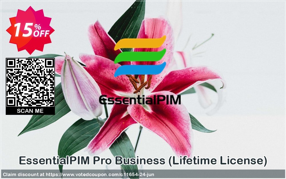 EssentialPIM Pro Business, Lifetime Plan  Coupon, discount EssentialPIM EPIM coupon (11654). Promotion: EssentialPIM EPIM Astonsoft discount code (11654)