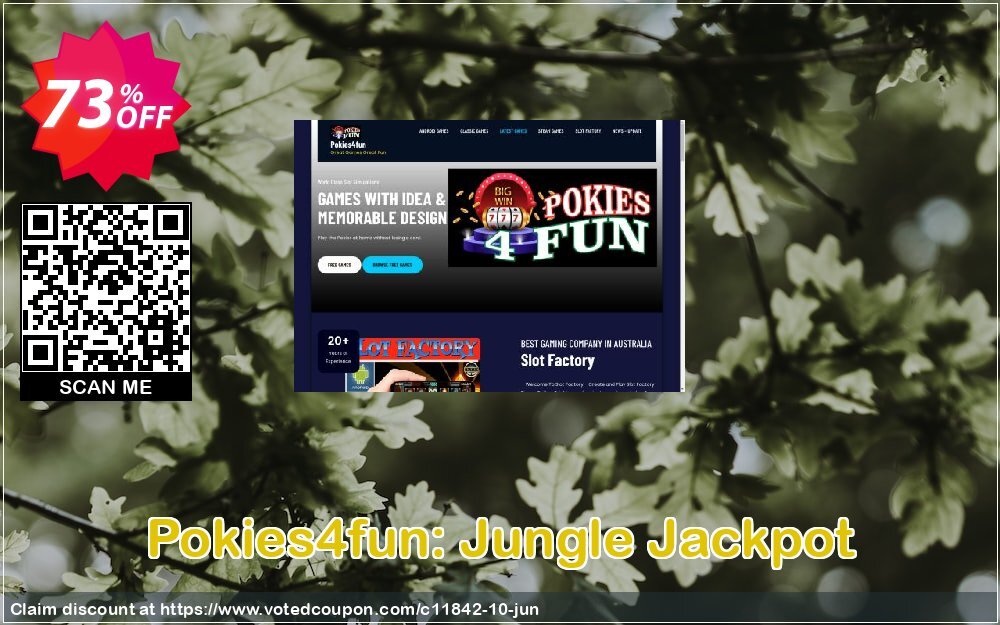 Pokies4fun: Jungle Jackpot Coupon Code Jun 2024, 73% OFF - VotedCoupon