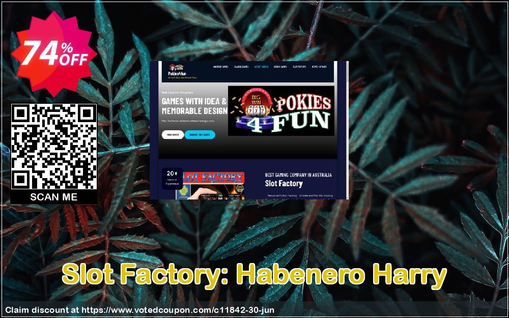 Slot Factory: Habenero Harry Coupon Code Jun 2024, 74% OFF - VotedCoupon