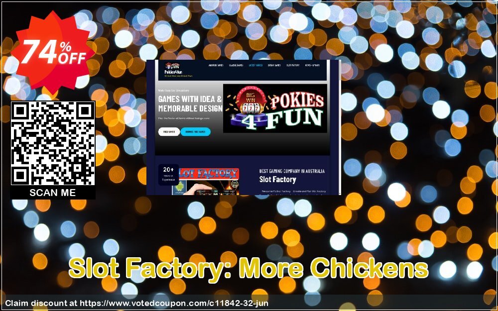 Slot Factory: More Chickens Coupon Code Jun 2024, 74% OFF - VotedCoupon