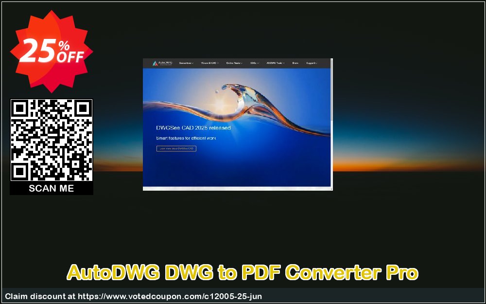 AutoDWG DWG to PDF Converter Pro