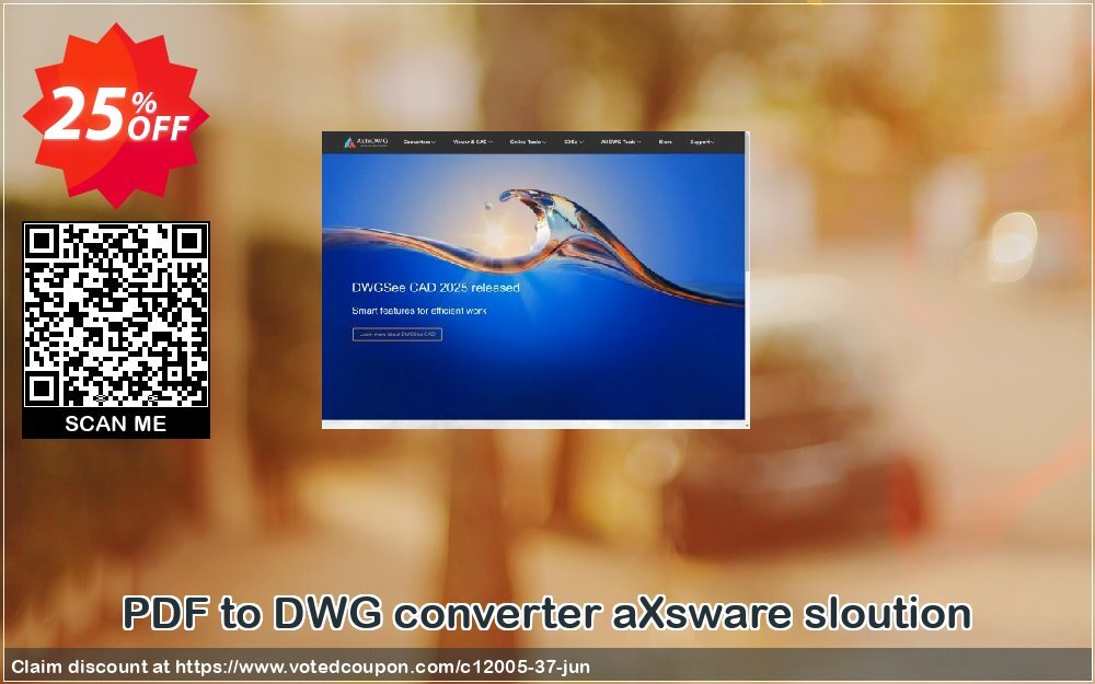 PDF to DWG converter aXsware sloution