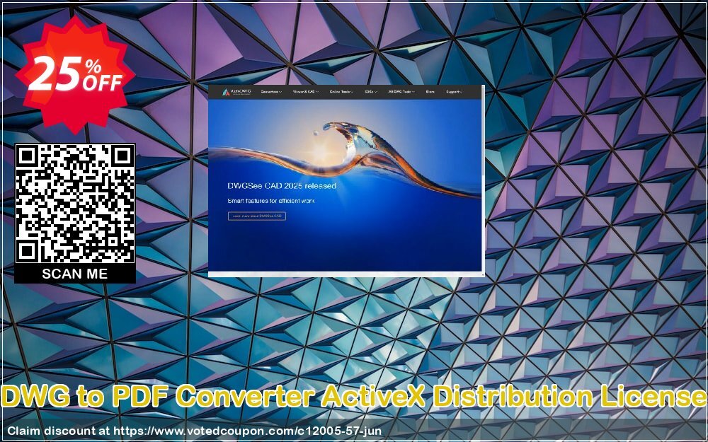 DWG to PDF Converter ActiveX Distribution Plan Coupon Code Jun 2024, 25% OFF - VotedCoupon
