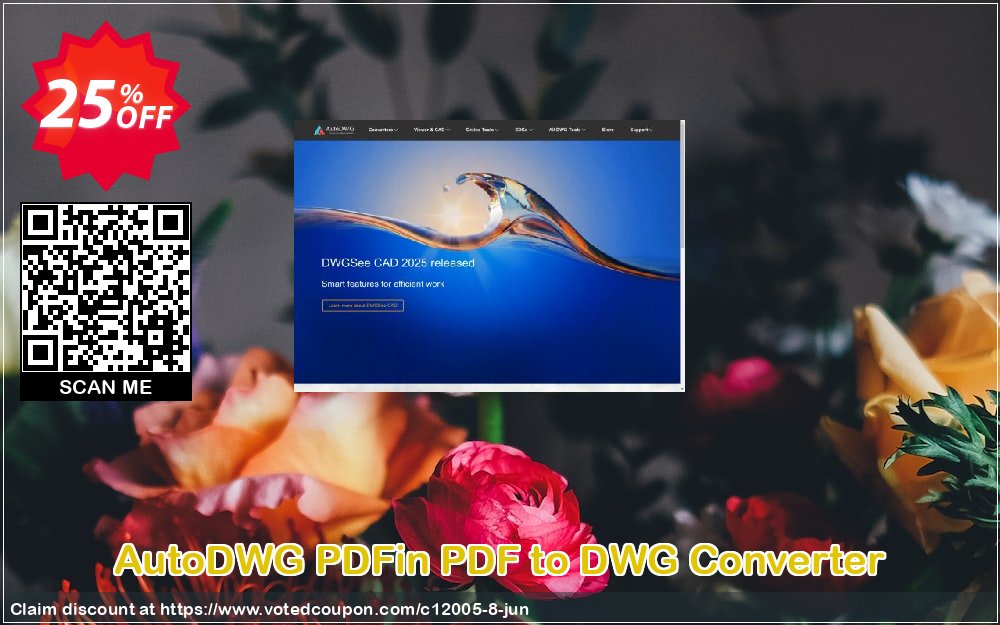 AutoDWG PDFin PDF to DWG Converter Coupon Code Jun 2024, 25% OFF - VotedCoupon