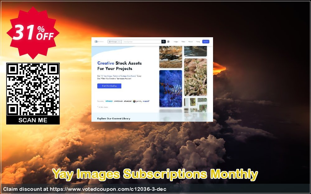 Yay Images Subscriptions Monthly