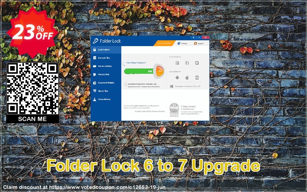 Folder Lock 6 to 7 Upgrade