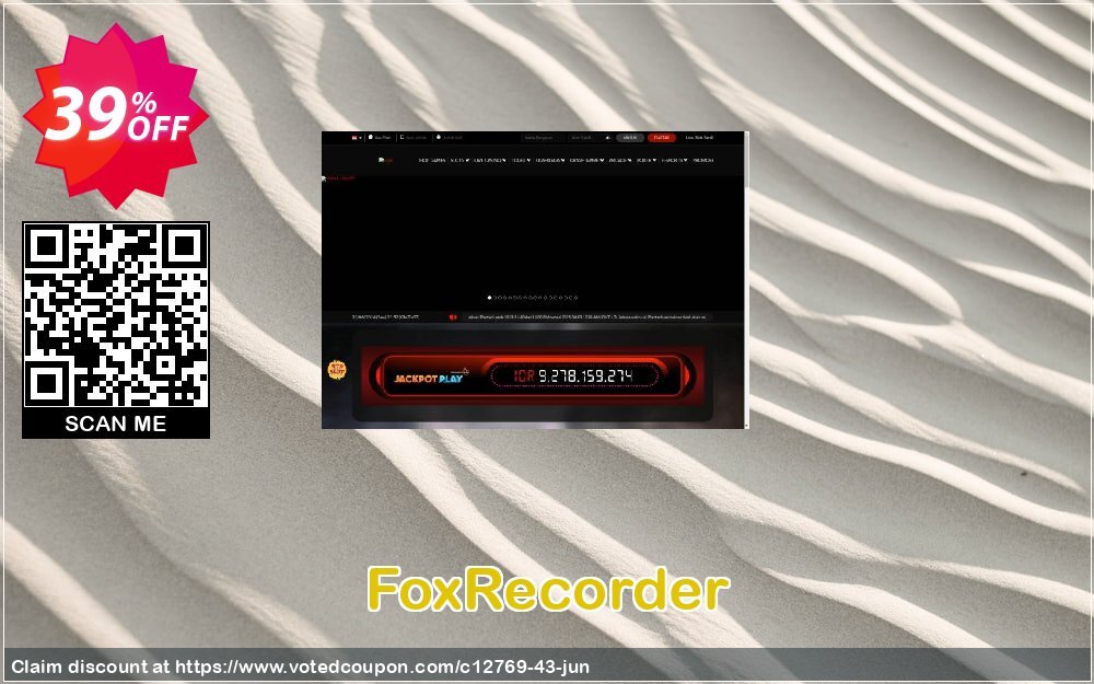 FoxRecorder Coupon, discount 35% discount to any of our products. Promotion: 35% discount for any of our products