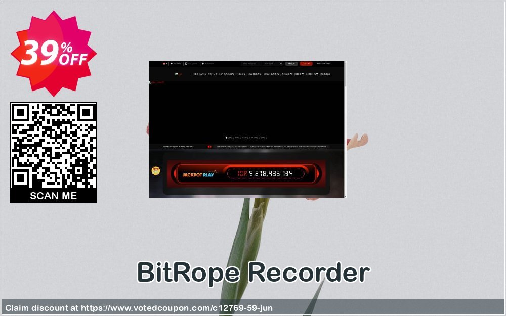 BitRope Recorder Coupon, discount 35% discount to any of our products. Promotion: 35% discount for any of our products