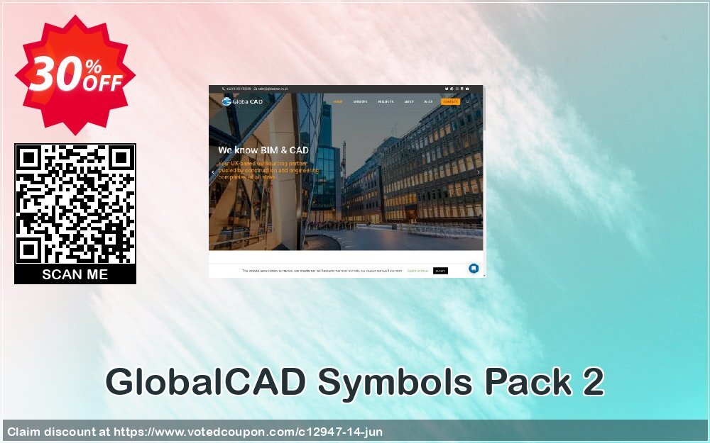 GlobalCAD Symbols Pack 2 Coupon, discount GlobalCAD promo code (12947). Promotion: GlobalCAD discount code(12947)