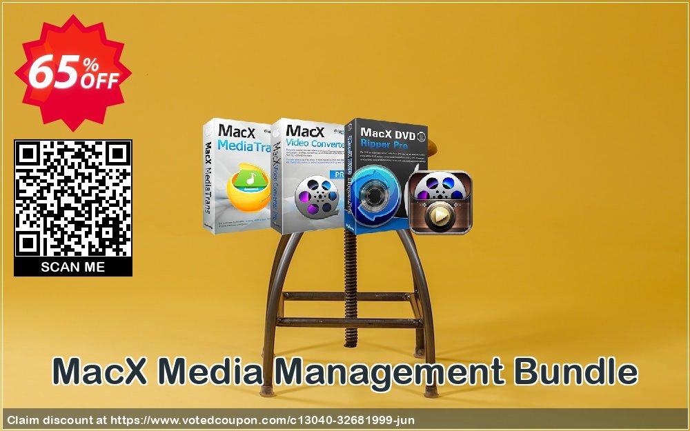 MACX Media Management Bundle Coupon, discount MacX Media Management Bundle Big promotions code 2024. Promotion: Big promotions code of MacX Media Management Bundle 2024