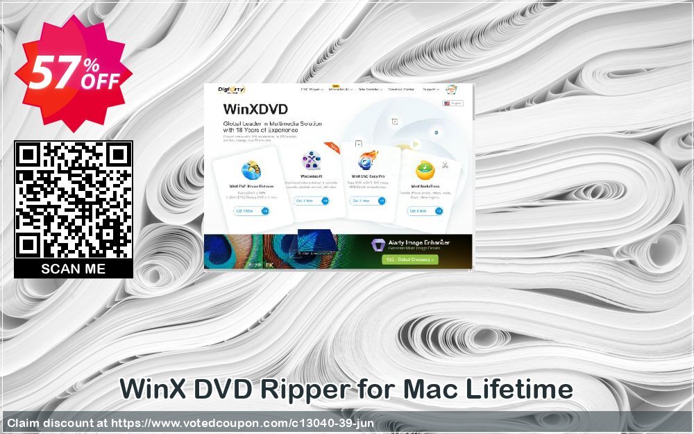 WinX DVD Ripper for MAC Lifetime