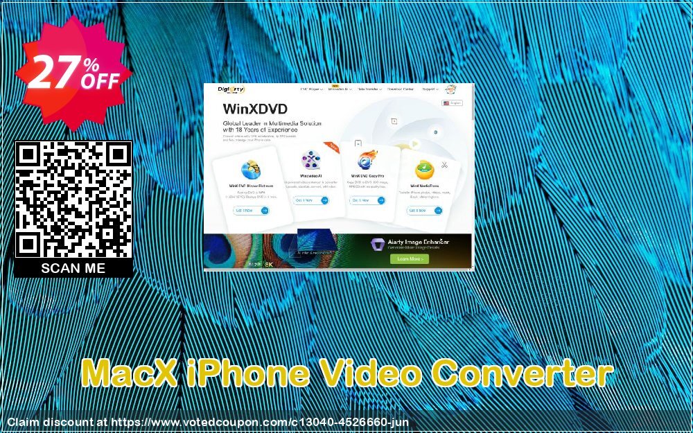 MACX iPhone Video Converter Coupon Code Jun 2024, 27% OFF - VotedCoupon