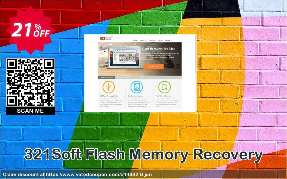 321Soft Flash Memory Recovery Coupon, discount Twitter 20% OFF. Promotion: Twitter 20% OFF
