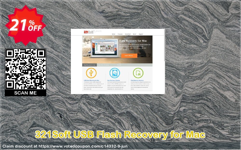 321Soft USB Flash Recovery for MAC