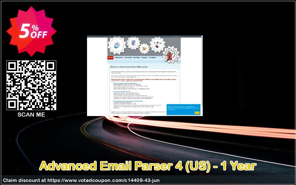 Advanced Email Parser 4, US - Yearly Coupon, discount Advanced Email Parser discount (14409). Promotion: Advanced Email TweakMarketing coupon discount (14409)