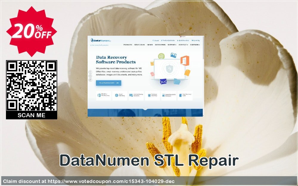 DataNumen STL Repair Coupon Code Dec 2024, 20% OFF - VotedCoupon