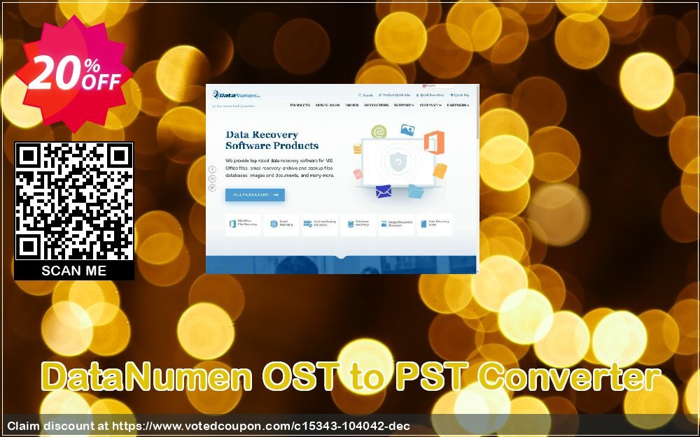 DataNumen OST to PST Converter Coupon Code Dec 2024, 20% OFF - VotedCoupon