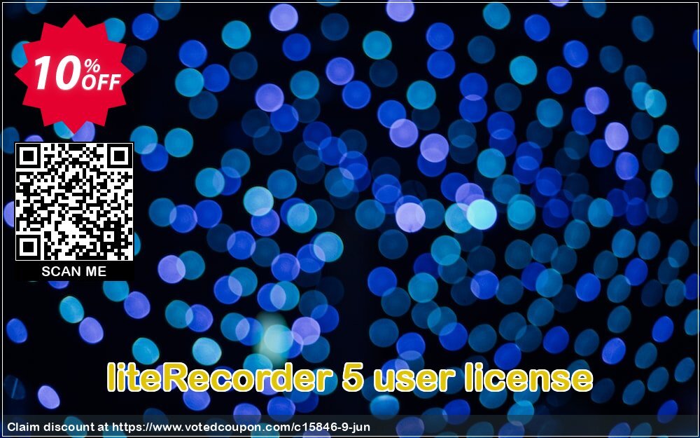 liteRecorder 5 user Plan Coupon, discount liteCam discount codes (15846). Promotion: 