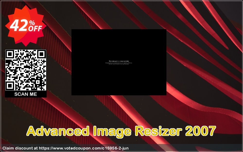 Advanced Image Resizer 2007 Coupon, discount 40% OFF. Promotion: 