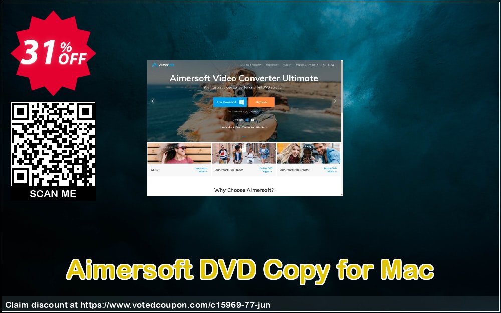 Aimersoft DVD Copy for MAC Coupon Code Jun 2024, 31% OFF - VotedCoupon