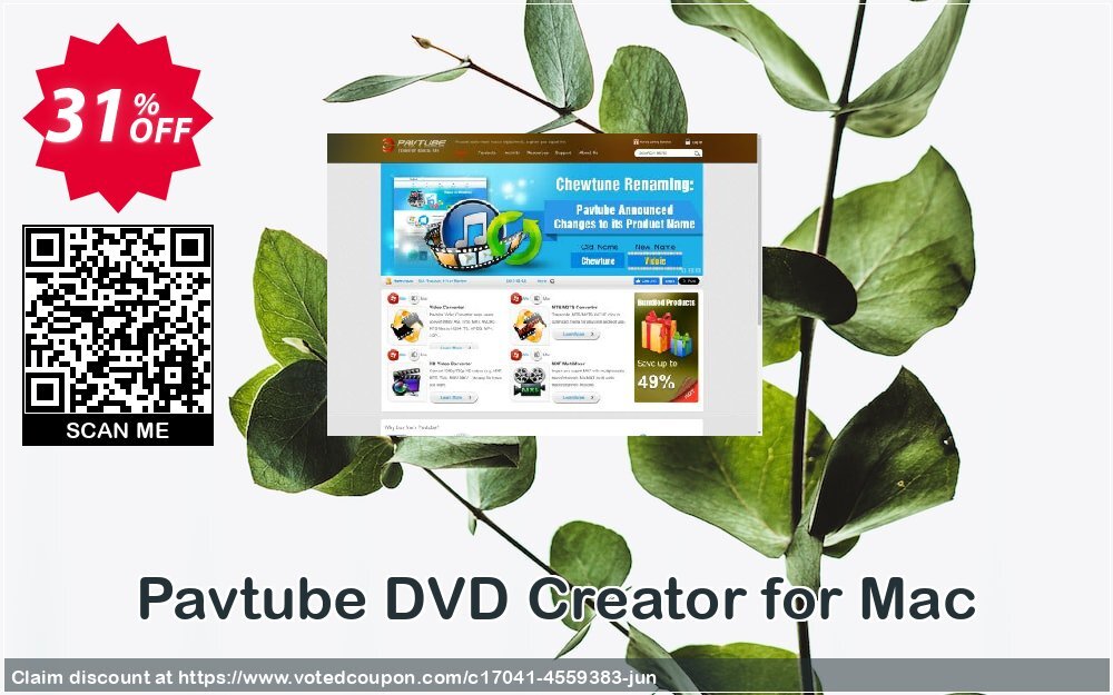 Pavtube DVD Creator for MAC