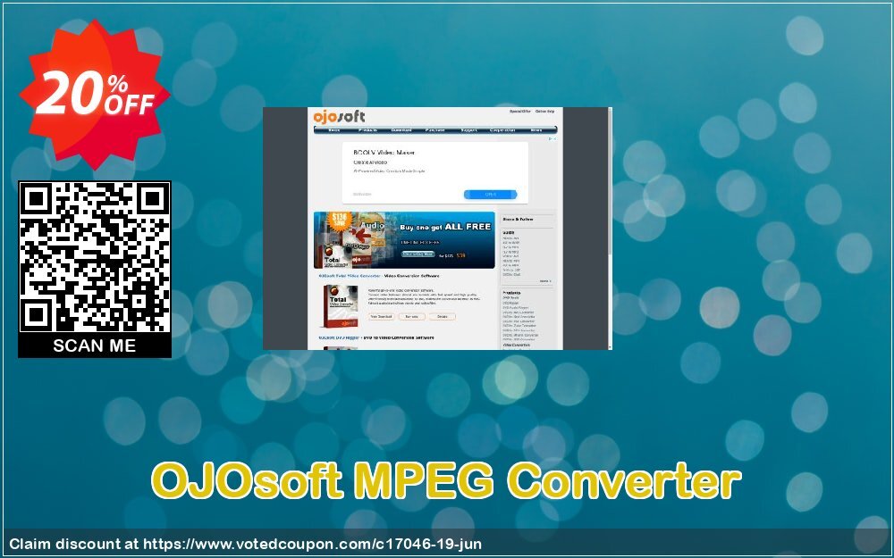 OJOsoft MPEG Converter Coupon, discount OJOsoft promo codes (17046). Promotion: OJOsoft promotion (17046)