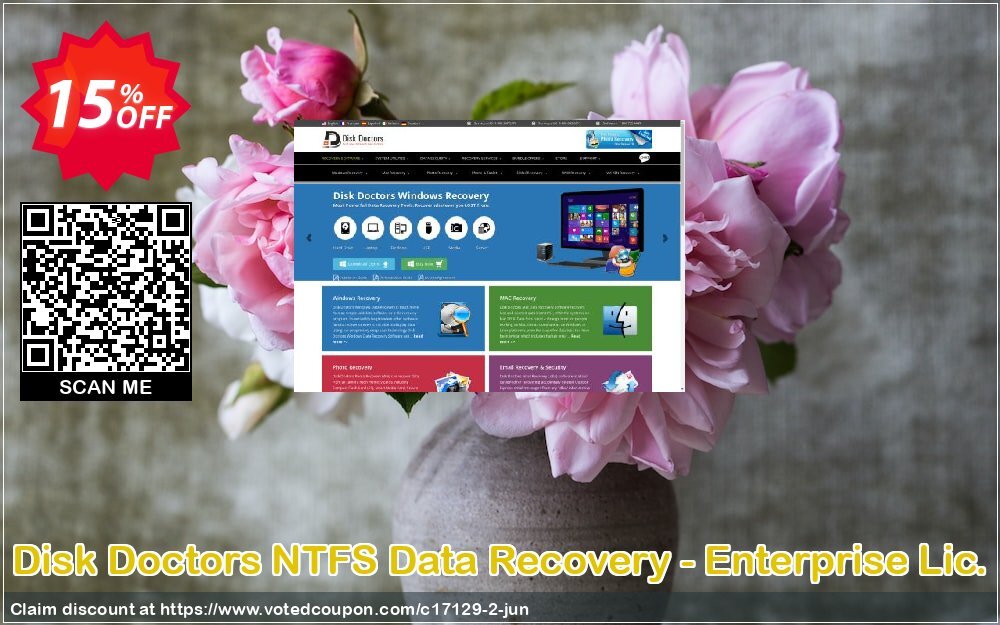 Disk Doctors NTFS Data Recovery - Enterprise Lic. Coupon, discount Disk Doctor coupon (17129). Promotion: Moo Moo Special Coupon