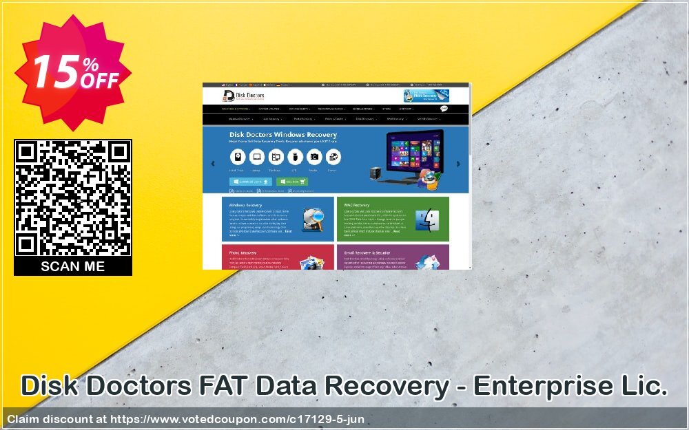 Disk Doctors FAT Data Recovery - Enterprise Lic. Coupon, discount Disk Doctor coupon (17129). Promotion: Moo Moo Special Coupon