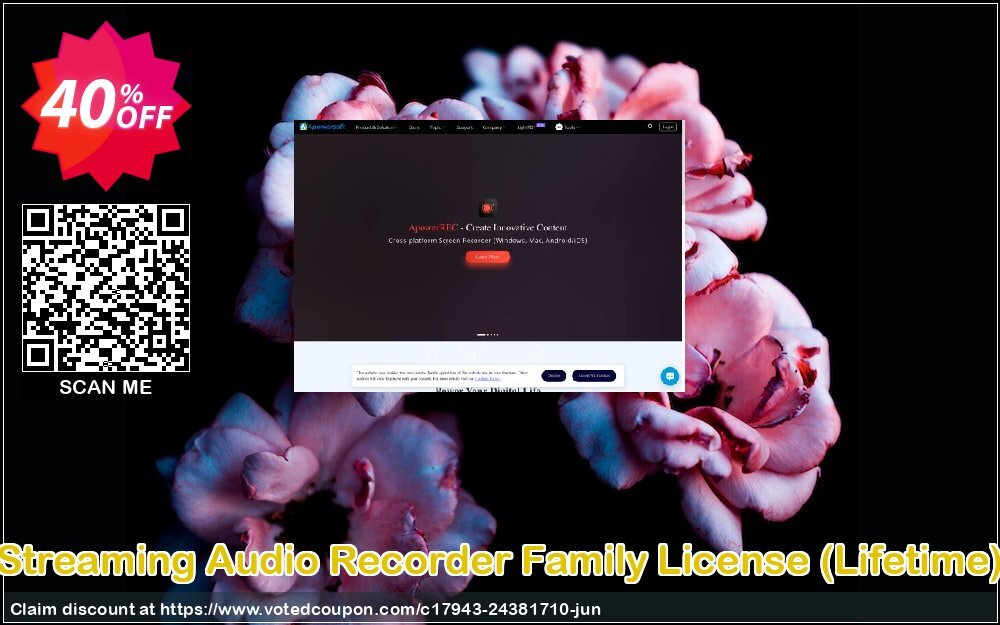 Streaming Audio Recorder Family Plan, Lifetime  Coupon Code Jun 2024, 40% OFF - VotedCoupon