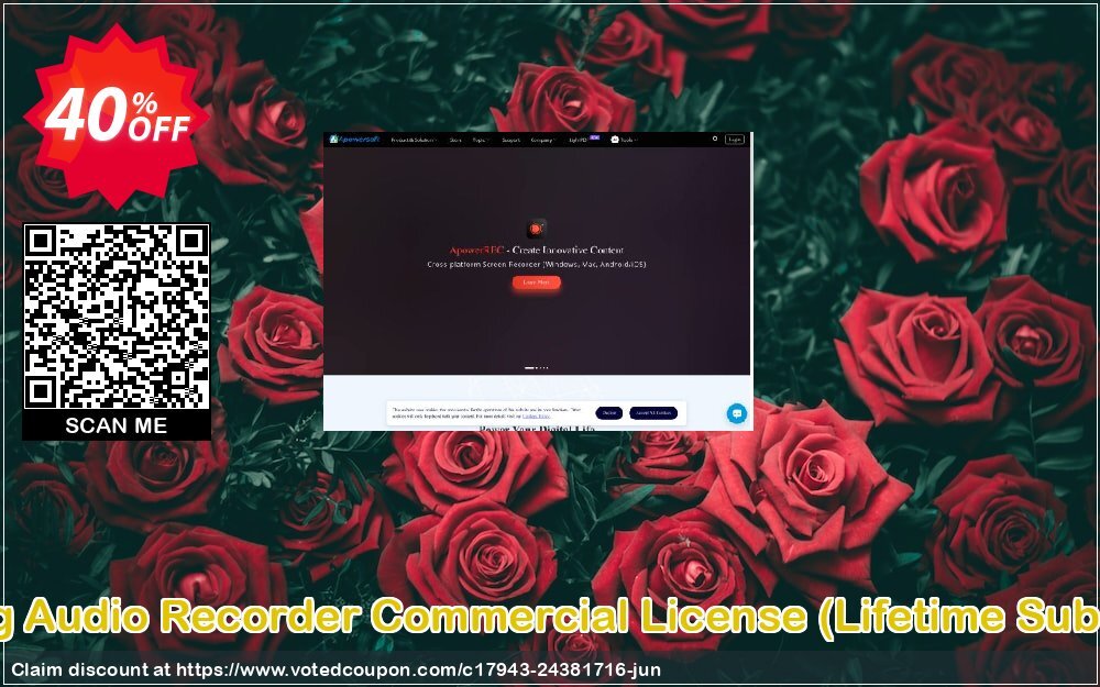 Streaming Audio Recorder Commercial Plan, Lifetime Subscription  Coupon, discount Streaming Audio Recorder Commercial License (Lifetime Subscription) Special sales code 2024. Promotion: Special sales code of Streaming Audio Recorder Commercial License (Lifetime Subscription) 2024