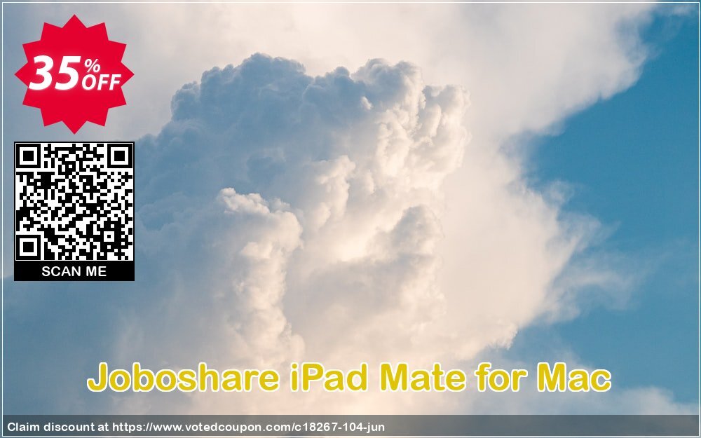 Joboshare iPad Mate for MAC Coupon, discount Joboshare coupon discount (18267). Promotion: discount coupon for all
