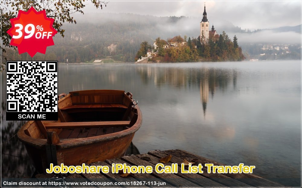 Joboshare iPhone Call List Transfer Coupon, discount Joboshare coupon discount (18267). Promotion: discount coupon for all