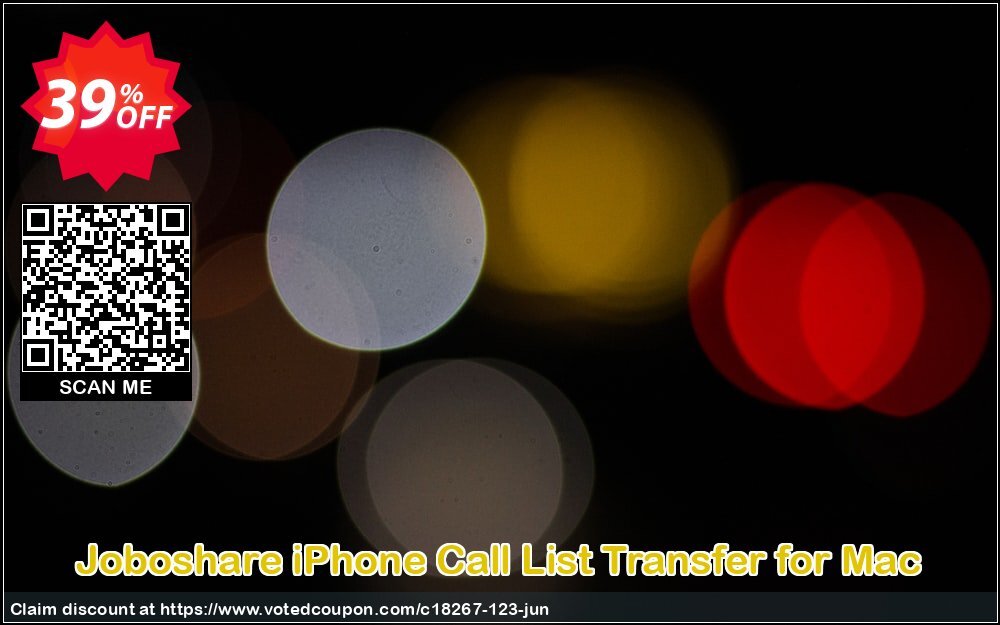 Joboshare iPhone Call List Transfer for MAC Coupon, discount Joboshare coupon discount (18267). Promotion: discount coupon for all