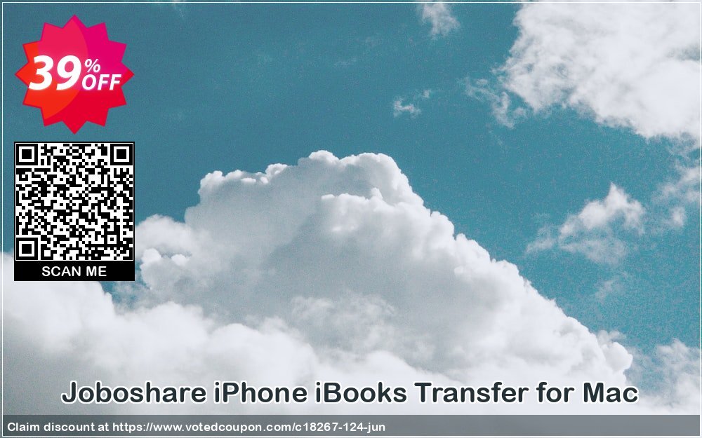 Joboshare iPhone iBooks Transfer for MAC Coupon, discount Joboshare coupon discount (18267). Promotion: discount coupon for all